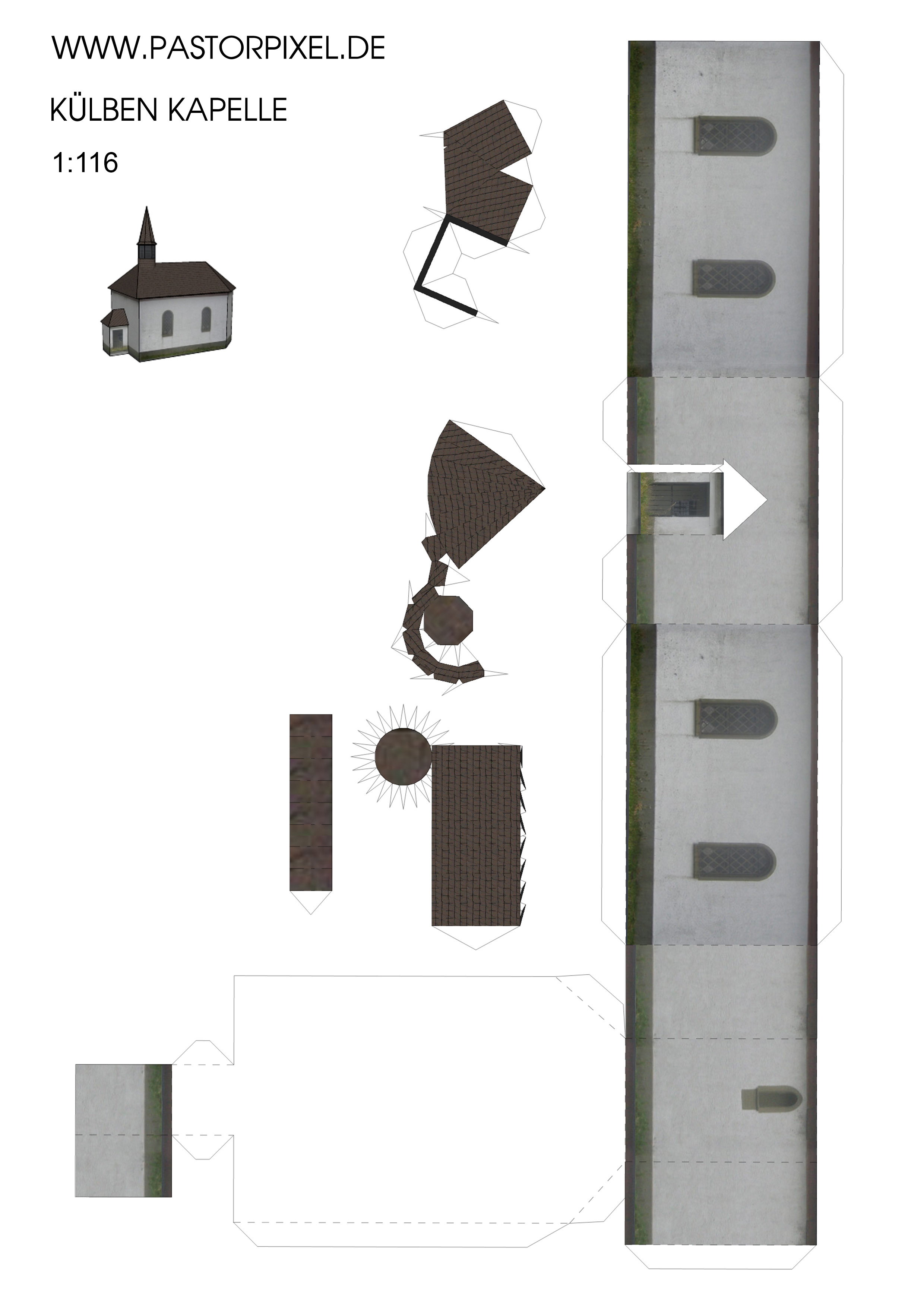 Ausschneidebogen Haus